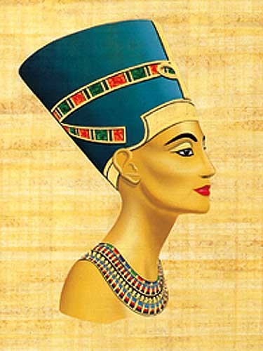 Nofrtetete, Nefertiti Alu Bild 16x21