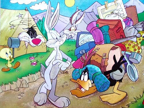 Looney Tunes: Bugs Bunny, Duffy Duck - Late Arriving Poster