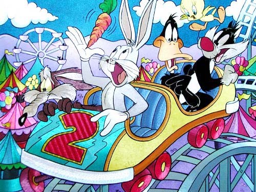 Looney Tunes, Achterbahn Bild