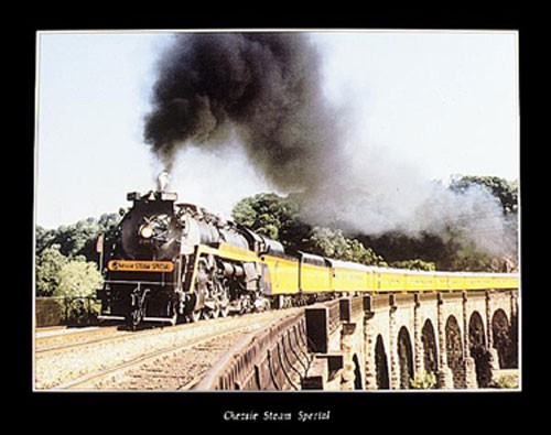 Dampfeisenbahn Poster 40x50