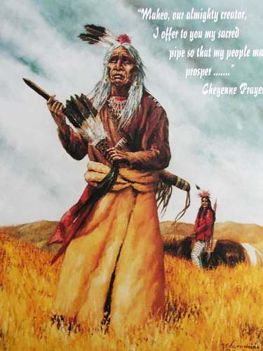 Cheyenne Prayer by Vogtschmidt