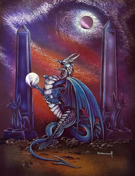 Anubis Dragon von Peter Pracownik
