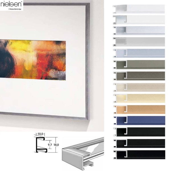 Nielsen Alu-Bilderrahmen 120 x 60 cm Profil nr. 3