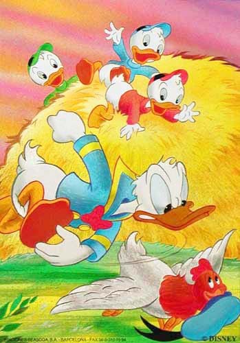 Donald Duck "Disney Babys" Postkarte