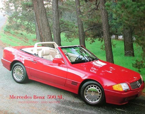 Mercedes Benz 500 SL by Brad Wagner