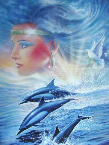 Delphin Fantasie Poster 40x50