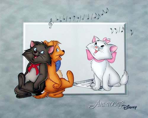 The Aristocats Poster 40x50 cm 