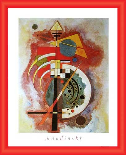 Wandbild Hommage a Grohmann, Kandinsky 50x60 cm