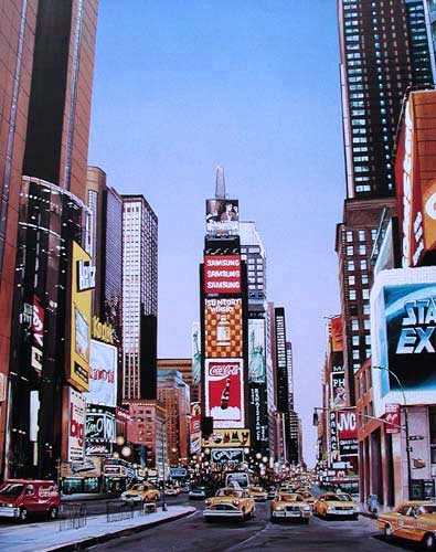 New York Times Square Poster