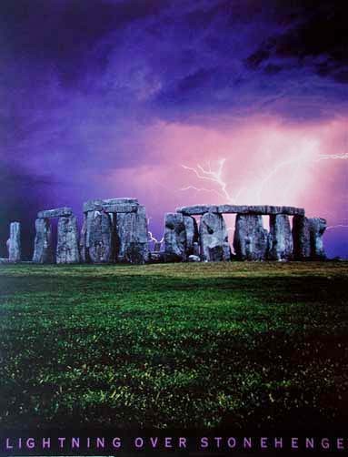 Lightning Over Stonehenge