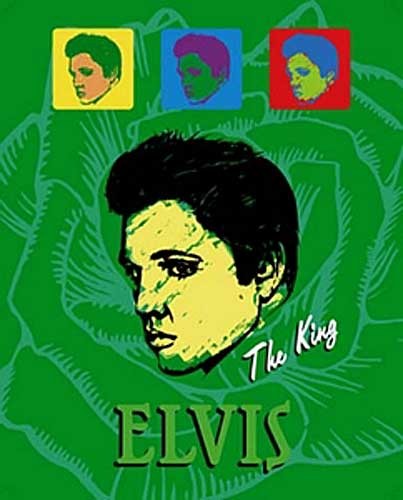 Pop Art Elvis Poster