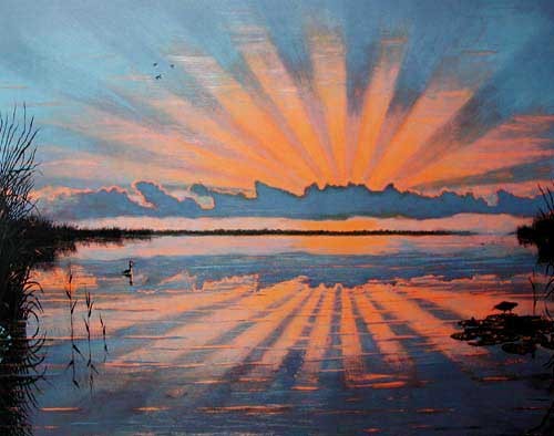 Sonnenuntergang by A. Quint