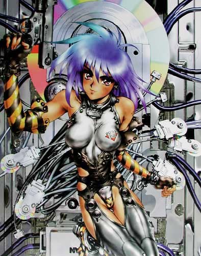 Ghost in the Shell - Manga Poster von Shirow