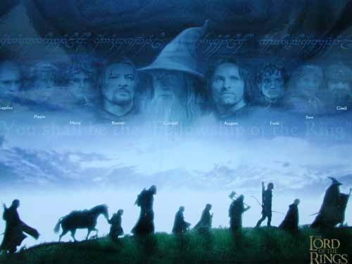 Der Herr der Ringe, Die Gefährten Poster 40x50