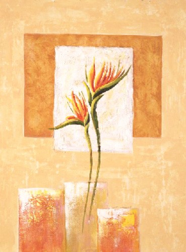 Blumen, Flores Sobre Cuadrado II, S. Sauci
