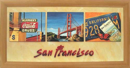 San Francisco Wandbild