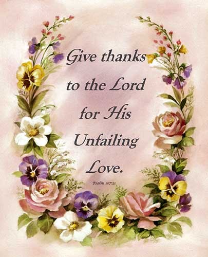 Give Thanks to the Lord