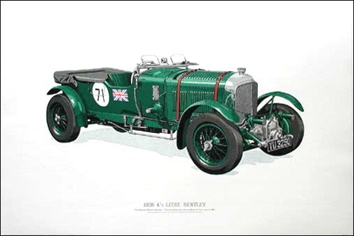 1928 4 1/2 Litre Bentley (Limitierte Auflage)