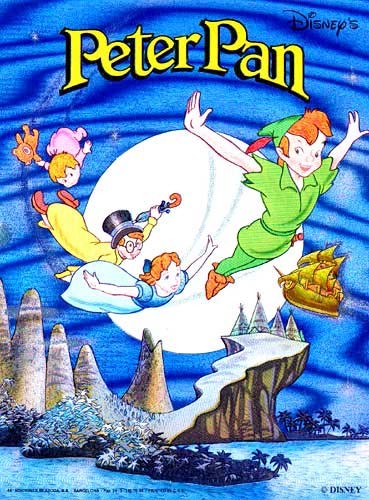 Peter Pan Bild, Poster 21x26 von DUFEX