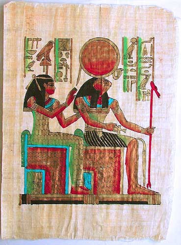 Amentet, Re-Harachte Bild auf Papyrus