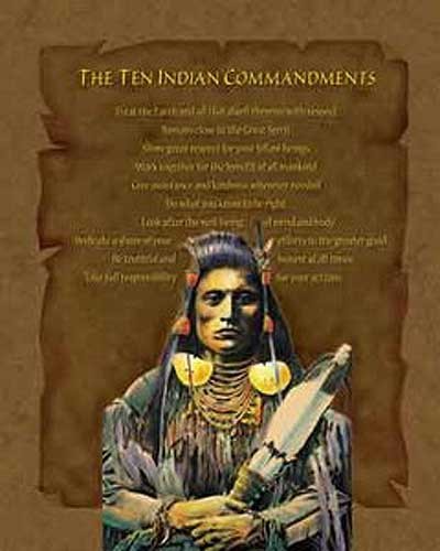 The Ten Indian Commandments