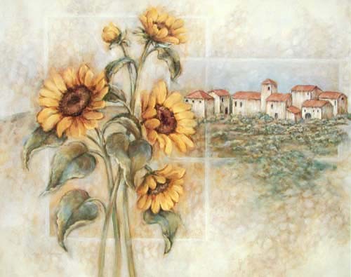 Sonnenblumen in Toskana by Judi Kaufman *