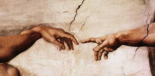 Creation of Adam, Detail