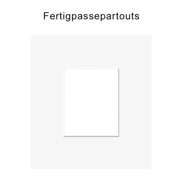 Fertig-Passepartouts in vielen Formaten online kaufen