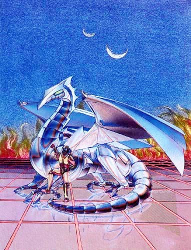 Drache Alu Bild