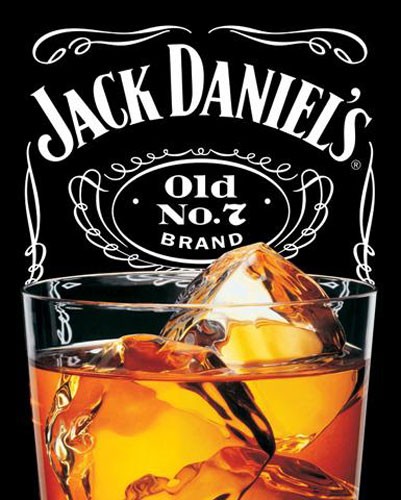 Jack Daniels, On the Rocks
