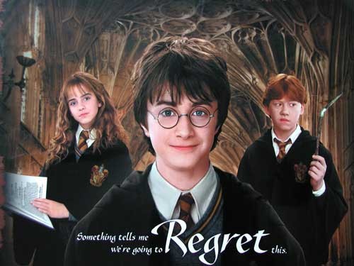 Harry Potter "Something tells me..." Poster 40x50 cm