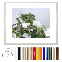 Kunststoff Bilderrahmen 40 x 55 cm, Profil 18mm Kunststoff Bilderrahmen 40 x 55 cm, Profil 18mm