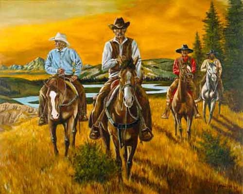 Cowboys by Yanozha