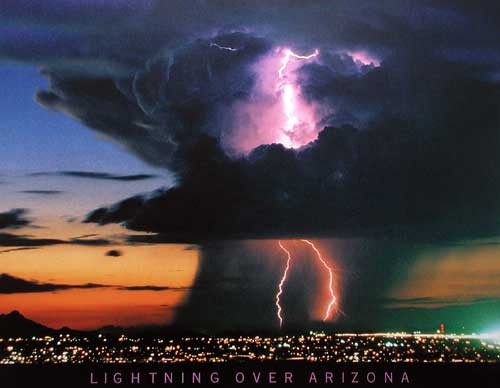 Lightning Over Arizona*