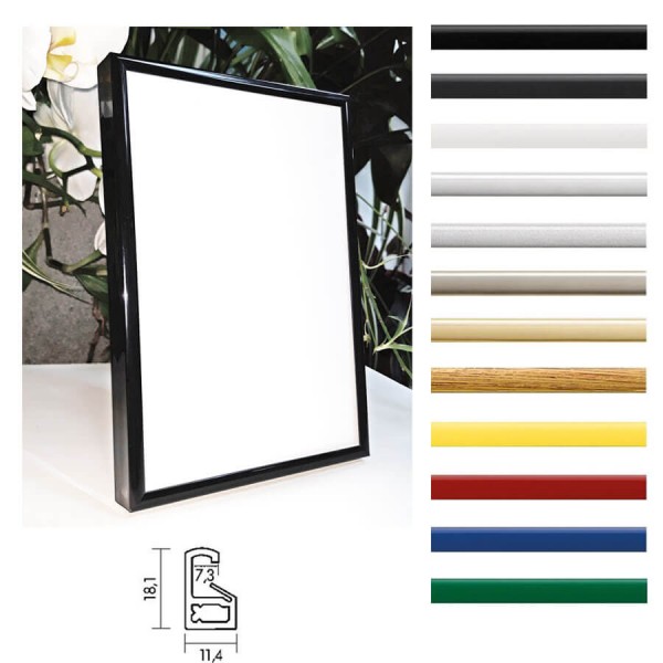 Kunststoff-Bilderrahmen DIN A1, Art Line