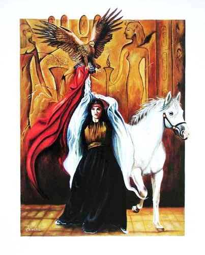 Hexe, Zauberin, Pristerin Poster 40x50 cm