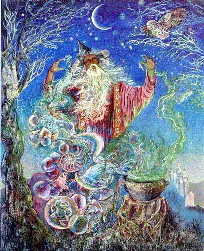 Merlin`s Magic by Josephine Wall