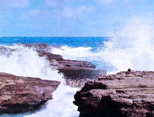 Rocks and Waves by Hawaii