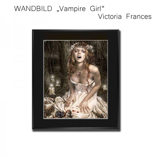 Wandbild Vampire Girl Victoria Frances Bild