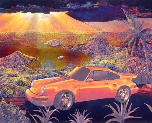 Porsche Bay by Adrian Chesterman