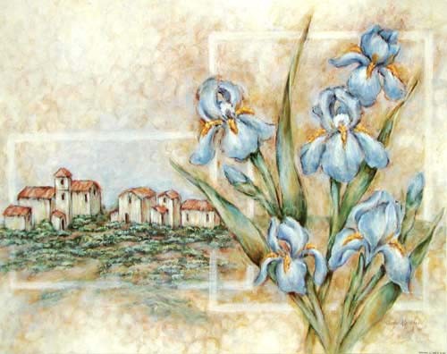 Iris in Toskana by Judi Kaufman *