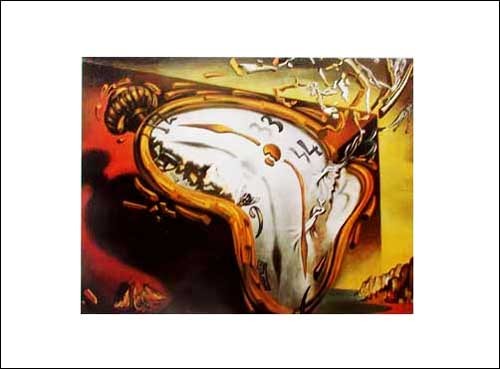 Kunstdruck 50x70 cm: Les Montres Molles, Dali Salvador