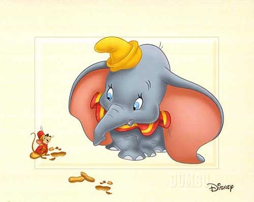 Dumbo, der fliegende Elefant Poster 40x50