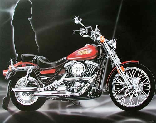 Harley Davidson by Misha