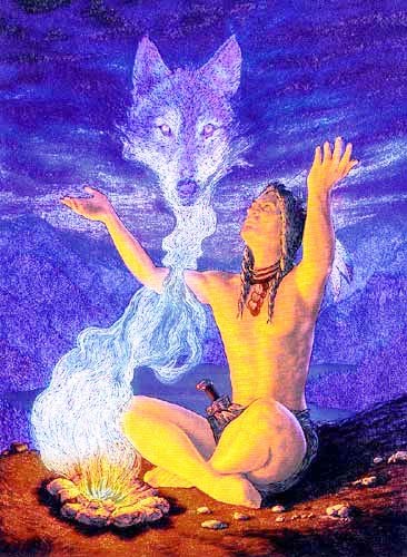 Summoning the Wolf Spirit