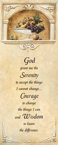 Serenity Courage Wisdom