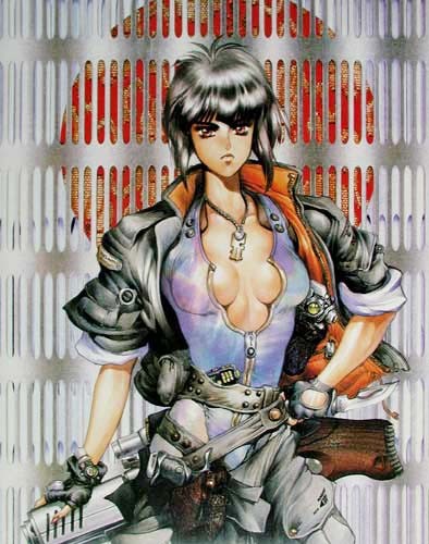 Ghost in the Shell I - Manga Poster von Shirow