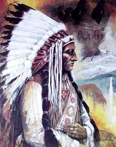 Sitting Bull by Ruanne Manning