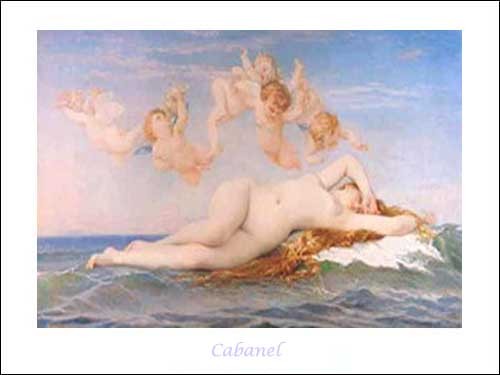 Naissance de Venus by Cabanel *