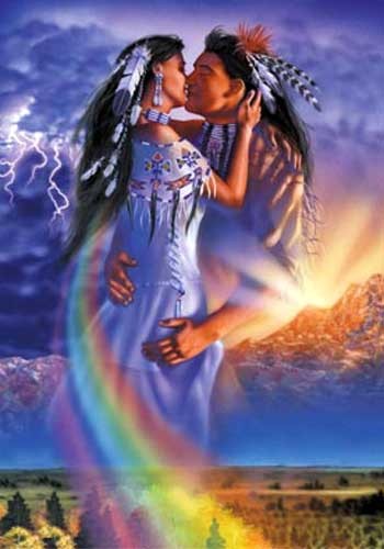 Rainbow Embrace by David Penfound *